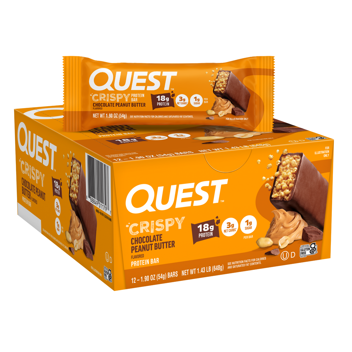 chocolate-peanut-butter-crispy-hero-protein-bars-n4 400095_QN_USA_Pkg_Crispy_ProteinBar_CPB_12ctCarton_3D_Composite_Force.png